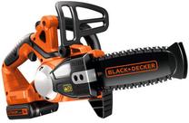 Akumulatora ķēdes zāģis Black & Decker GKC1820L20-QW, 20 cm