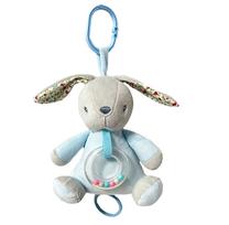 Погремушка Tulilo Music Box Bunny, синий цв.