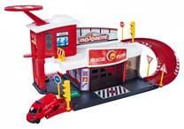 Игрушечная пожарная станция Majorette Creatix Rescue Station 212050038, белый цв./красный цв.