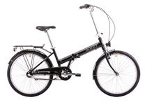 Dviratis sulankstomas Romet, 24 ", 15" rėmas, juoda sp./pilka sp.