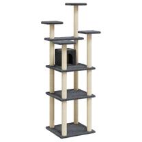 Kačių draskyklė VLX Cat Tree with Sisal, 60.5 cm x 60.5 cm x 17.1 cm