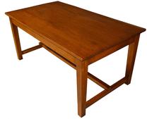 Stalas Kalune Design Stornes Medium, buko sp., 170 cm x 75 cm x 75 cm