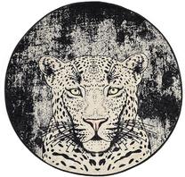 Vonios grindų kilimėlis Foutastic Tiger 359CHL1670, įvairių spalvų, 100 cm x 100 cm, Ø 100 cm