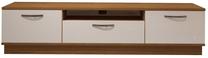 ТВ стол Kalune Design Trendstyle CB, белый цв./ореховый цв., 160 см x 40 см x 46 см