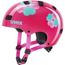 Riedutininko šalmas Uvex Kid 3, 55-58 cm, rožinė sp./žydra sp.