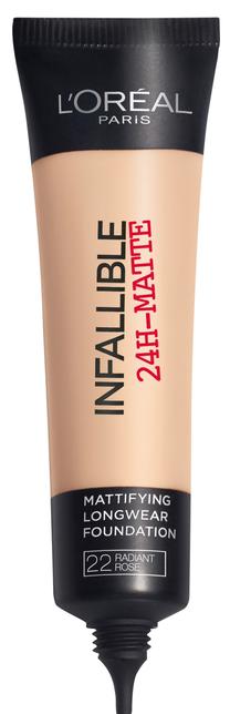 Skystas makiažo pagrindas L’Oréal Paris, radiant rose sp., 22