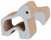 Kaķu skrāpējamais stabs Catit Zoo Gorilla, 36 cm x 22.5 cm x 38 cm, Zila krās.