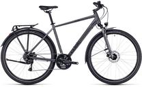 Dviratis turistinis Cube Nature Allroad, 29 ", 21" rėmas, juoda sp./grafito sp.