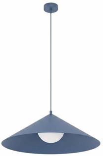 Светильник потолочный Emibig Mono 1L 1879/1L, E14, 1 x 10 Вт, белый цв. / синий цв.