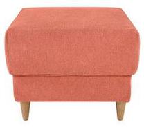 Pufas Pasos, oranžinis, 55 cm x 55 cm x 44 cm