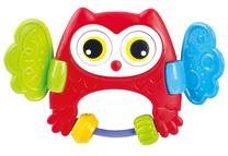 Прорезыватель для младенцев PlayGo Peekaboo Owl, многоцветный