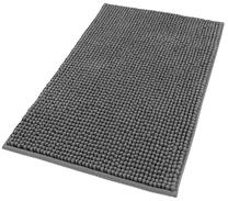 Vonios grindų kilimėlis Sepio Parma, pilka sp., 60 cm x 40 cm