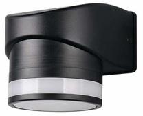 Sieninis lauko šviestuvas Reality Cusco, 10W, GX53, IP44, juoda sp., 10.5 cm x 10 cm