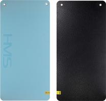 Коврик для фитнеса и йоги HMS Premium MFK03, синий цв./черный цв., 180 см x 60 см x 1.5 см