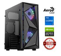 Stacionarus kompiuteris Mdata Gaming Gaming Core i7-10700, DDR4 16 GB, SSD+HDD 1 TB 2 TB, Nvidia GeForce GTX 1650 4 GB, Windows 11 90302247