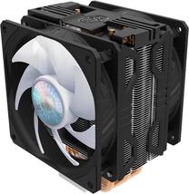 Oro aušintuvas procesoriui procesoriui Cooler Master Hyper 212 LED Turbo ARGB, juoda sp. Prekė su pažeista pakuote.