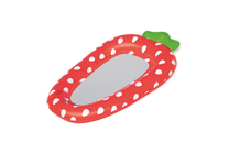 Pripučiamas čiužinys Bestway Strawberry, raudona sp., 178 cm x 103 cm