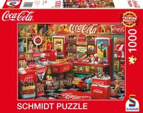 Dėlionė Schmidt Coca Cola Nostalgie Shop 59915, 49.3 cm x 69.3 cm, 1000 vnt., įvairių spalvų