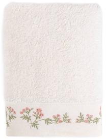 Vannas dvielis Homla Zareya Basic 734793, gaiši brūna - ecru, 90 cm x 50 cm