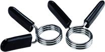 Grifo užraktas Tunturi Spring Collars 14TUSCL159, 9 cm, 0.039 kg, juoda sp., 2 vnt.