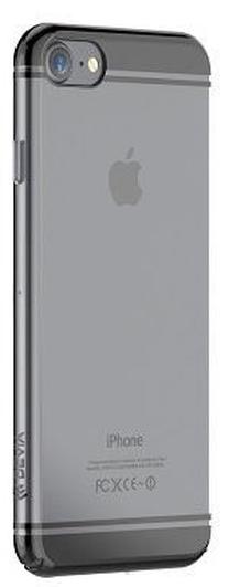Telefona vāciņš Devia, melna krās., Apple