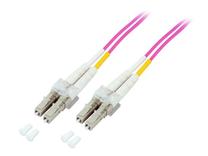 Kabelis Good Connections LWL Cable LC, LC, 2 m, balta sp./geltona sp./rožinė sp.