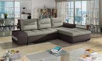 Kampinė sofa Ottavio Soro 13, Soft 66, šviesiai ruda sp., dešininė, 180 x 275 cm x 85 cm