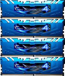 Operatyvioji atmintis (RAM) G.SKILL RipJaws 4 Blue F4-2666C16Q-32GRB, DDR4, 32 GB, 2666 MHz