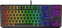 Vadu spēļu tastatūra Endorfy Thock TKL Pudding Thock TKL Pudding Kailh Blue, Angļu (US), melna krās.