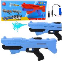 Игрушечный водяной пистолет Lean Toys Electric Water, 42 см Голубой цв.