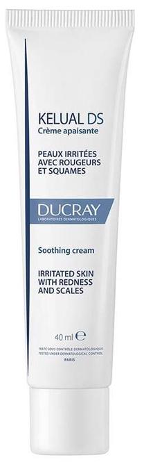 Veido kremas Ducray Kelual Ds Irritated skin with redness and scales, 40 ml