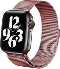 Dirželis Crong, Milano Steel Apple Watch 38/40 mm, rožinė sp.