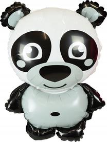 Folinis balionas figūrinis GoDan Zoo Panda, balta sp./juoda sp.