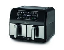 Karšto oro gruzdintuvė Ariete Dual 4624/00, juoda sp., 1700 W, 8 l