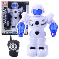 Радиоуправляемый робот Lean Toys Multi Function, 20 см, синий цв./белый цв.