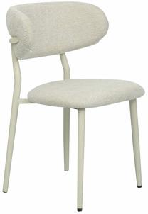 Valgomojo kėdė Home4you Kyomi 40947, matinė, balta sp., 56.5 cm x 55 cm x 81.5 cm