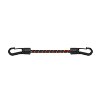 Tvirtinimo guma su rutuliuku Bradas Bungee Lock Hook, 40 cm, guma, juoda sp., 25 vnt.