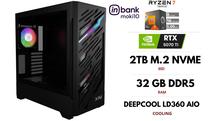 Stacionārs dators GameRoom AMD Ryzen 7 7800X3D, 2 TB, DDR5 32 GB, M.2 PCIe SSD 2 TB, Nvidia GeForce RTX 5070Ti 16 GB