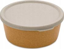 Konteiners pārtikai Koziol, 0.89 l, 16.3 cm x 15.7 cm, brūna krās.