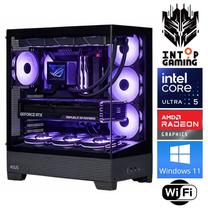 Stacionārs dators Intop RM92792WH Intel Ultra 5 245KF, DDR5 64 GB, SSD+HDD 1 TB 2 TB, AMD Radeon RX 9060 XT 16 GB GDDR6, Windows 11 Home
