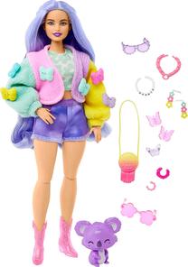 Lėlė Mattel Barbie Barbie Extra Doll HKP95 HKP95, 29 cm, įvairių spalvų