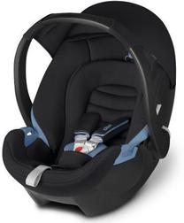 Nešiojama autokėdutė su lopšiu Cybex Aton 2019, juoda sp. Prekė su pažeista pakuote.