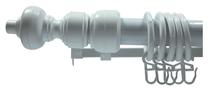 Karnizas Futura Balta, 240 cm, Ø 28 mm, balta sp.