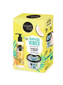Kūno priežiūros rinkinys OS Tropical vibes Hydration & Energy, 530 ml
