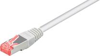 Провод Goobay S/STP CAT6 RJ-45, RJ-45, 15 м, белый цв.