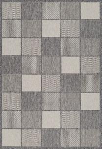 Kilimas lauko terasoms Domoletti Dawn 85-E GU6, pilka sp., 120 cm x 65 cm