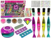 Nagų priežiūros rinkinys Girls Creator Deluxe Nail Art Salon 10500