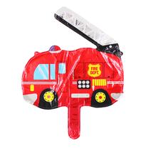 Фольгированный шар фигурные Firefighter Truck, красный цв.