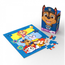 Dėlionė Spin Master Paw Patrol 6065850, 26 cm x 23 cm, 48 vnt., įvairių spalvų