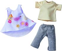 Комплект одежды для куклы Haba Springtime 305576, многоцветный